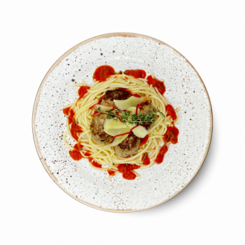 Ижевск Польпетте со спагетти в пряном томатном соусе